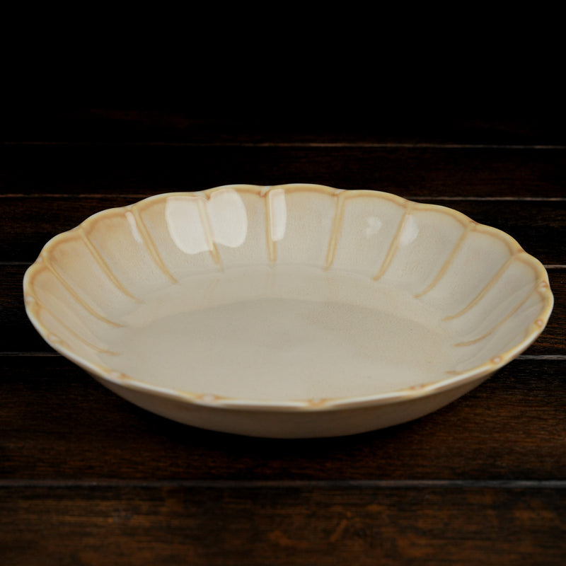 Cream Namakoyu Plate