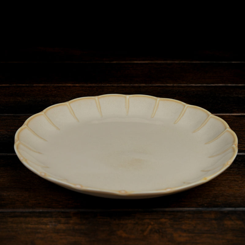 Cream Namakoyu Plate