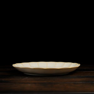 Cream Namakoyu Plate