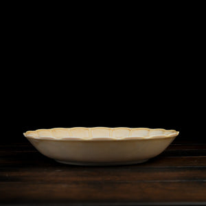 Cream Namakoyu Plate