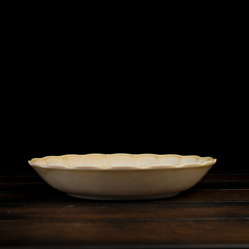 Cream Namakoyu Plate