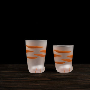 Coconeco Cat Glass Cup Gift Set