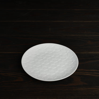 Hatago Plate White