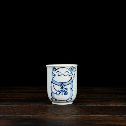 Beckoning Cat Chalice Cup