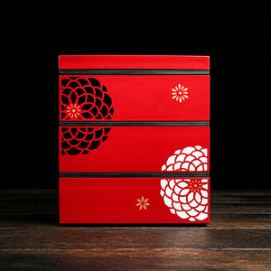 Deluxe 3 Tiers 15.0 Japanese Bento Box