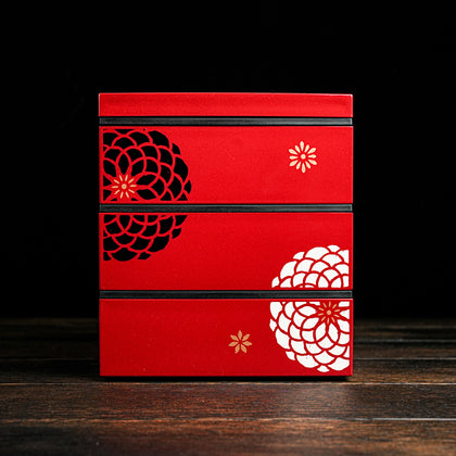 Deluxe 3 Tiers 15.0 Japanese Bento Box