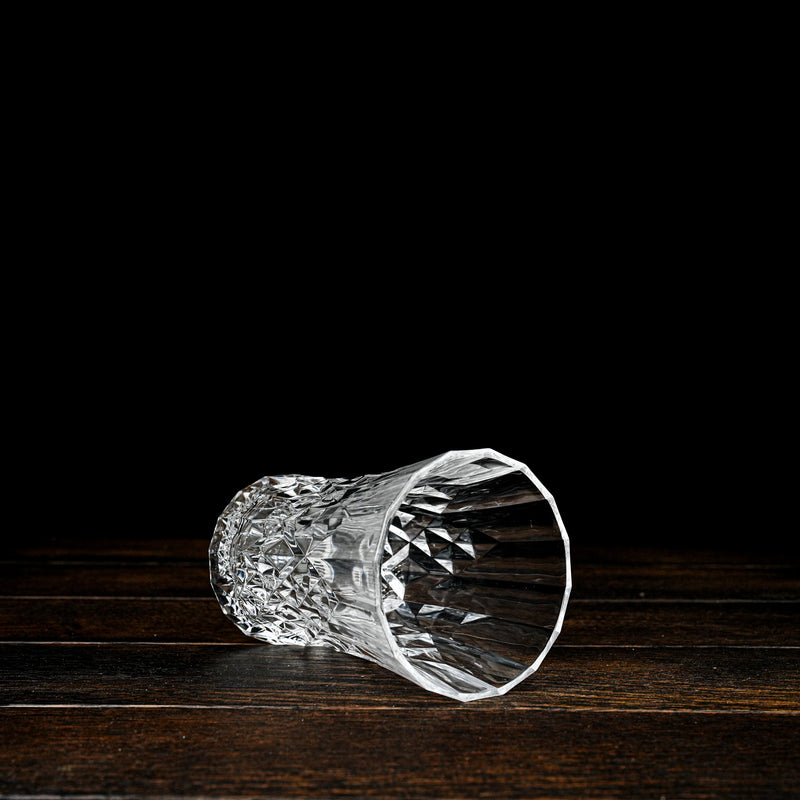 Pyrenaei Diamond Pattern Crystal Glass Cup