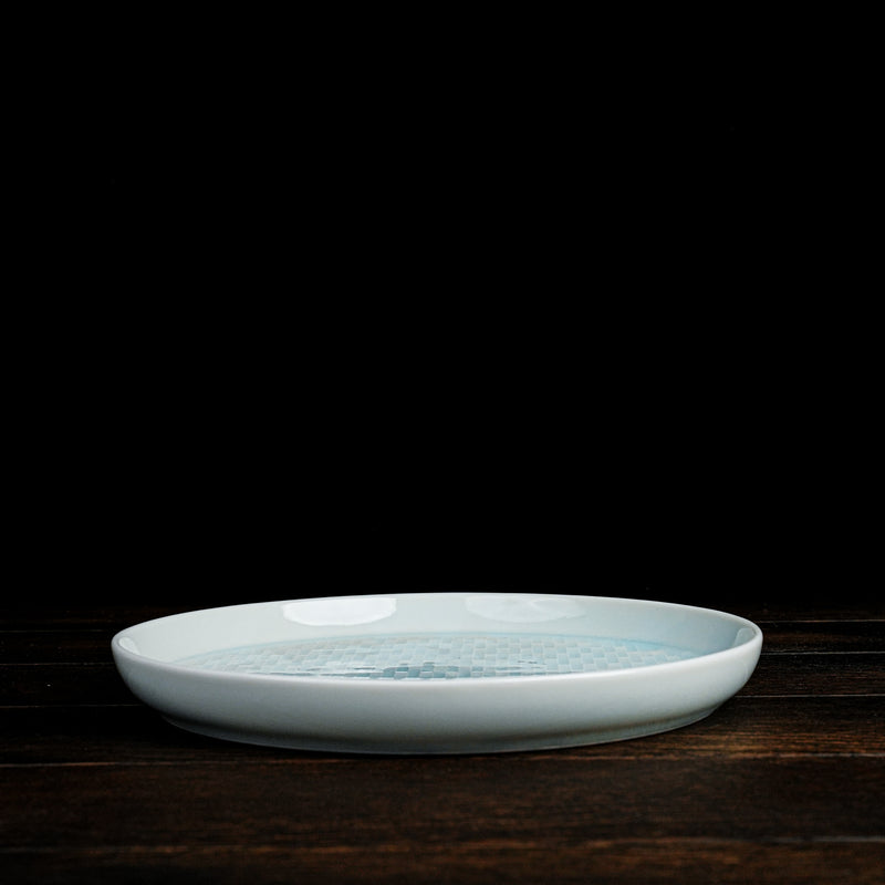 Mino Ware Celadon 7.5-inch Plate