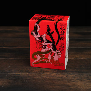 Hokusai Manga: 3 Volume Box (Japanese Edition)