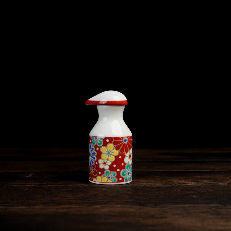 Japanese Painted Soy Sauce Dispenser