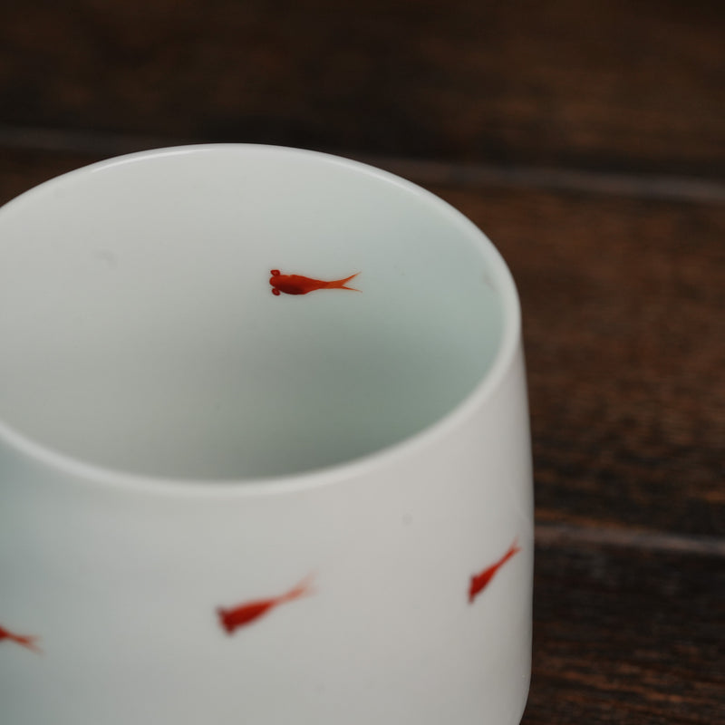 Red Medaka Koshu Hai Cup Large