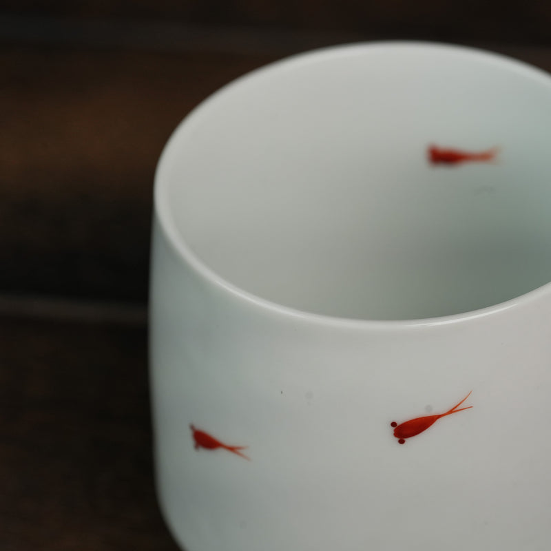 Red Medaka Koshu Hai Cup Large
