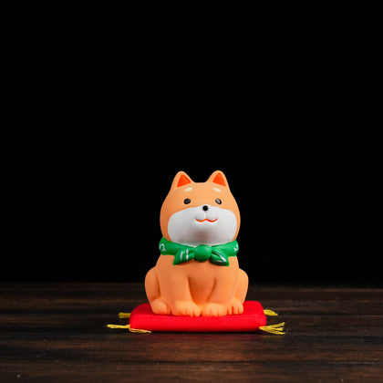 Brown Shiba-Inu Sit Down Style Stand