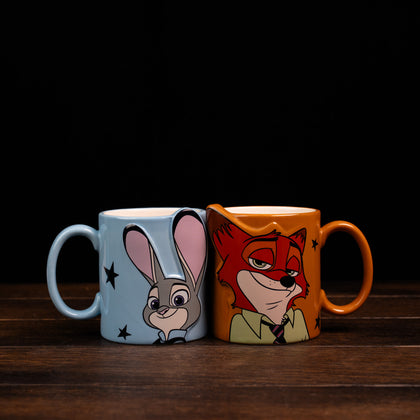 Zootopia Series Mug Set - Nick and Judy