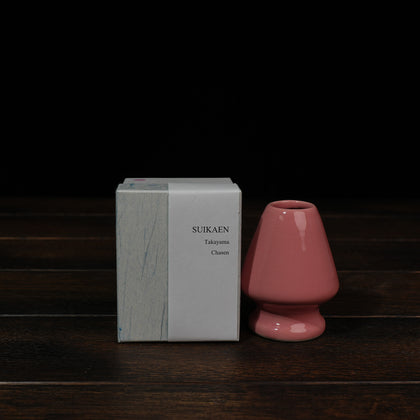 Japanese Ceramic Matcha Whisk Stand - Pink