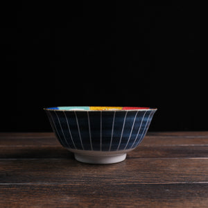 Shonzui Donburi Colour Bowl - Mt. Fuji Wave