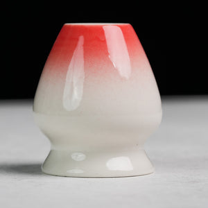 Japanese Ceramic Chasen Holder - Gradient Pink
