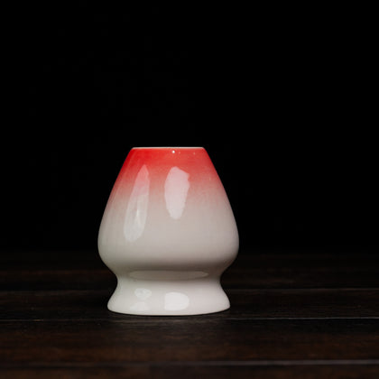 Japanese Ceramic Chasen Holder - Gradient Pink