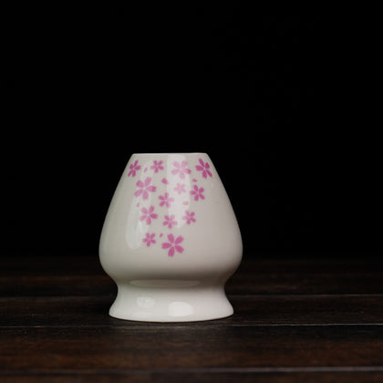 Japanese Ceramic Chasen Holder - Sakura Ink