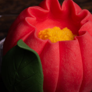 Solid Cleansing Handmade Soap - Flower Design