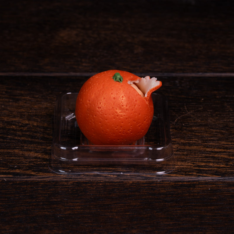 Solid Cleansing Handmade Soap - Orange Design