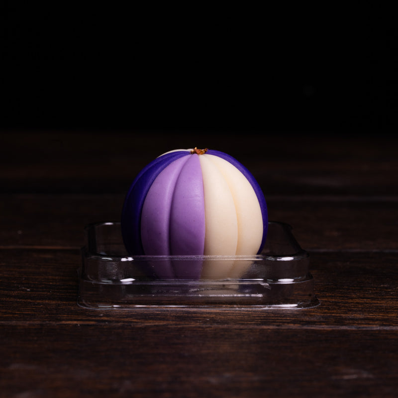 Solid Cleansing Handmade Soap - Purple Cake Design