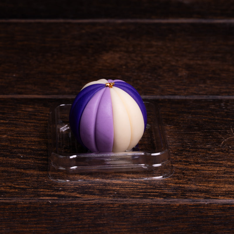 Solid Cleansing Handmade Soap - Purple Cake Design