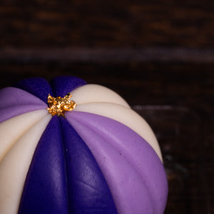 Solid Cleansing Handmade Soap - Purple Cake Design