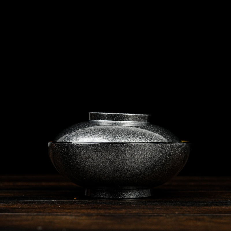 Silver Soup Bowl with Lid